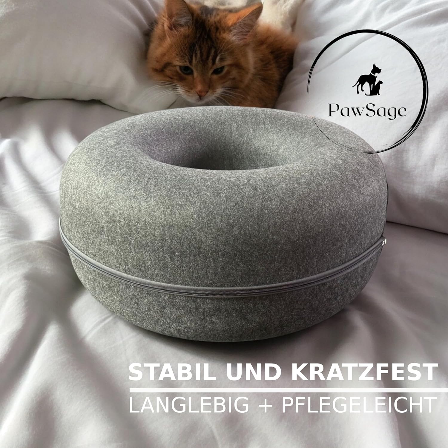 PAWSAGE Donut Katzenbett